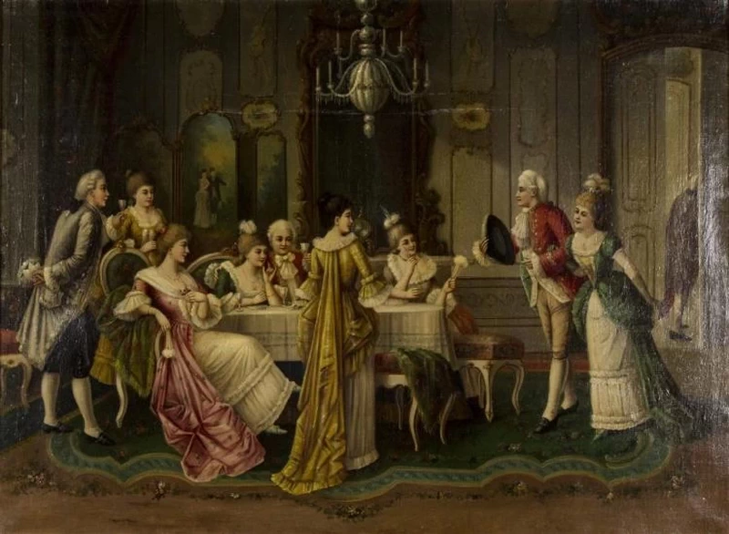 Carl Schweninger II - Scena d'interni